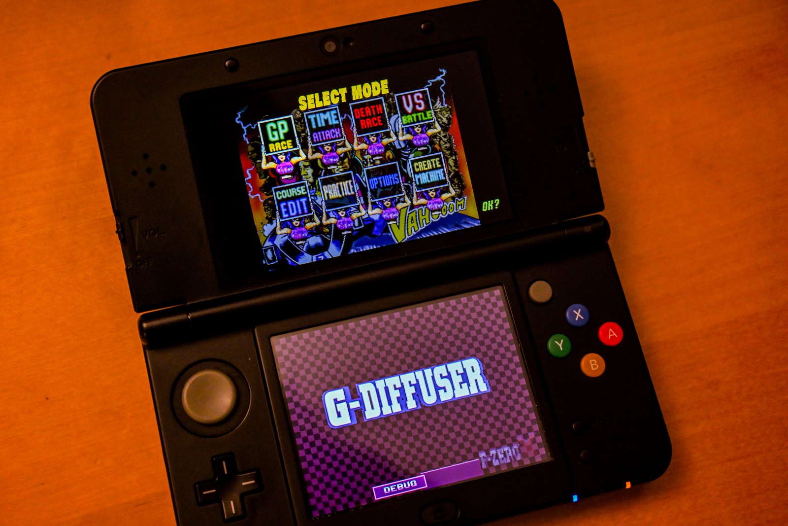F-Zero X on Nintendo 3DS